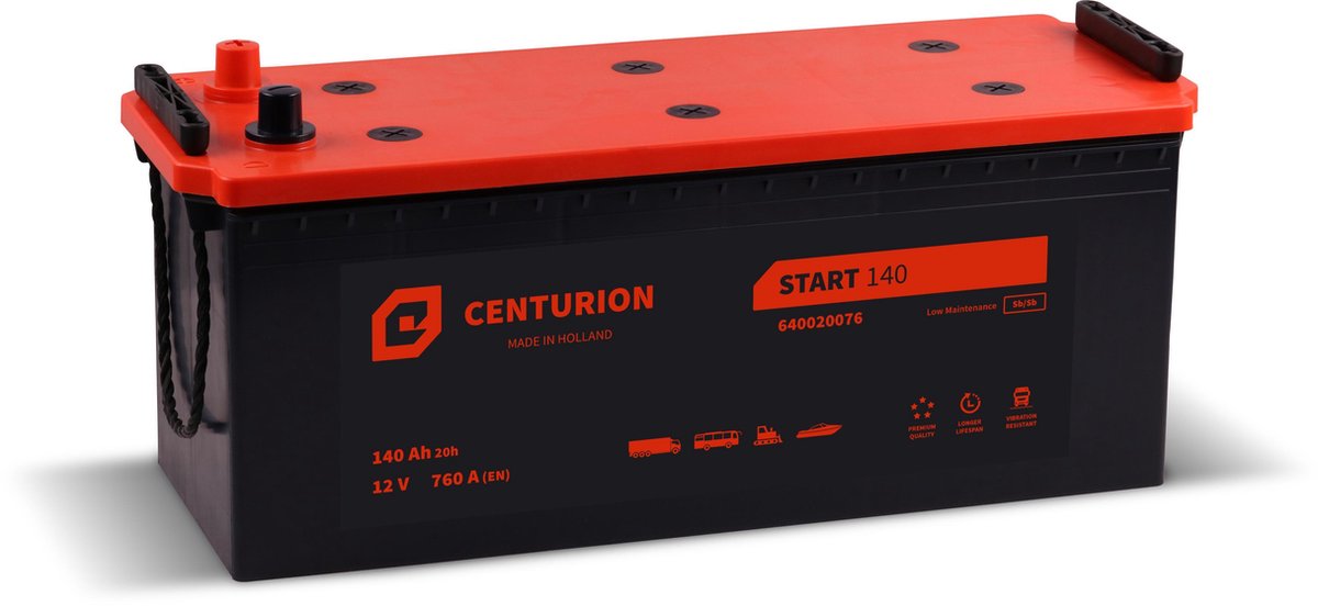 Centurion Start accu 140Ah 12V | Boot